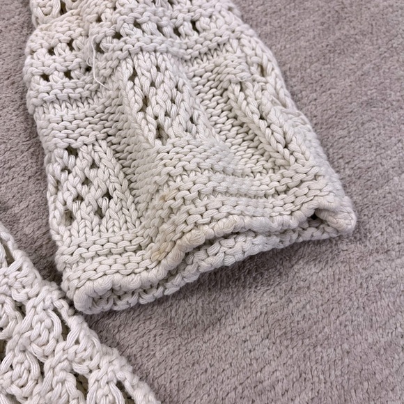 Vintage Y2K Xhilaration Cream Crochet Cardigan - Boho Festival Style  Brand: Xhi - Picture 5 of 6